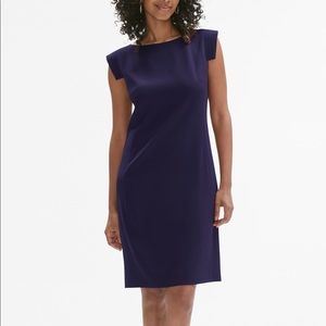 Sarah dress, indigo blue